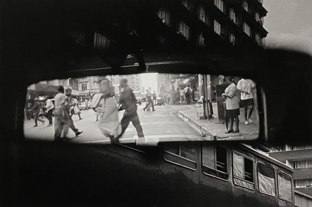 Andrew Tshabangu, Rearview Mirror (City in Transition Series), 2004