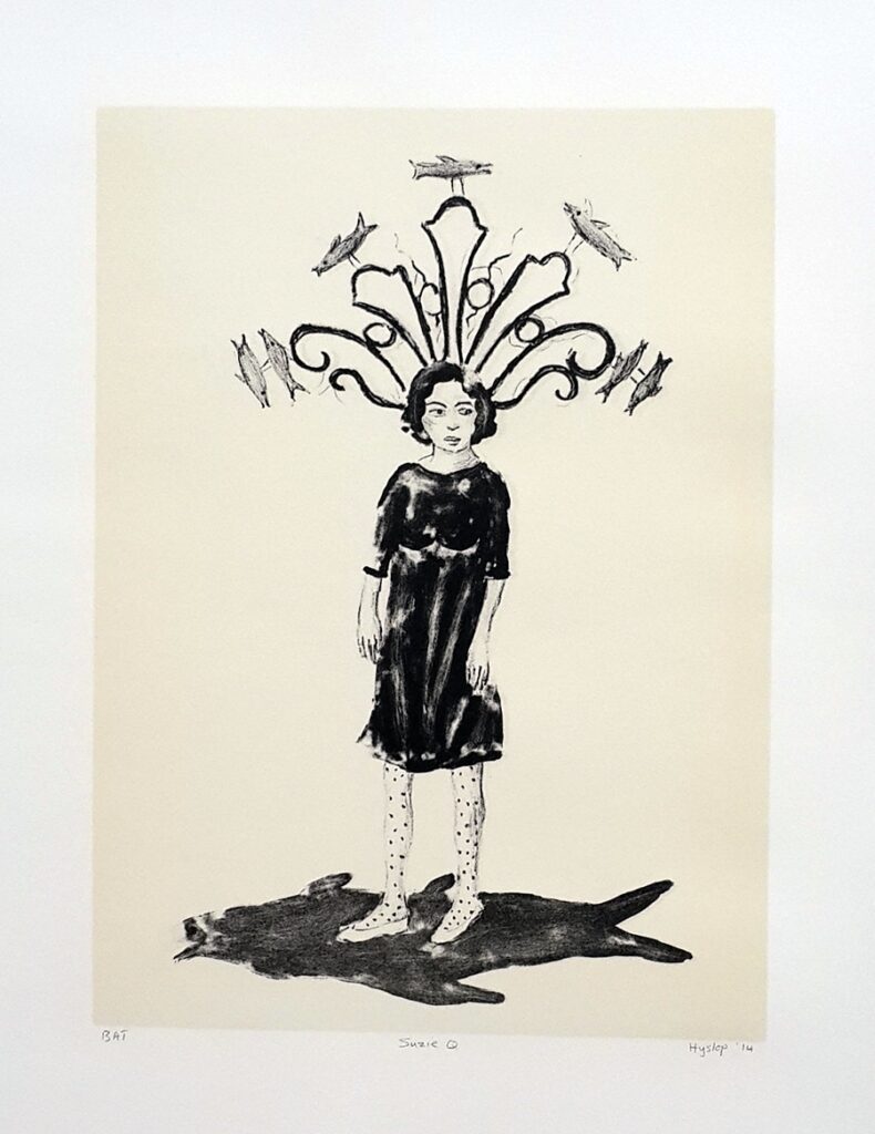 Hyslop, Diana_Suzie Q_65.5 x 50.5 cm_Lithograph_unframed